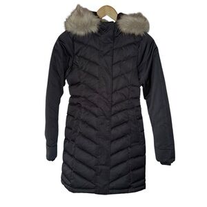 ABERCROMBIE & FITCH woman's ultra tech quilted parka black XS NWOT